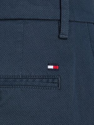 Tommy Hilfiger siniset kapealinjaiset chinot