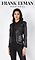 Frank Lyman musta keinonahka jakku