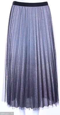 frank lyman liukuvärjätty pliseeri hame