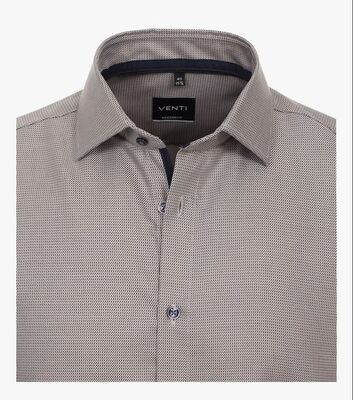 Venti beigensävyinen modern fit paita