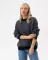Holebrook Windproof tummansininen unisex villapaita