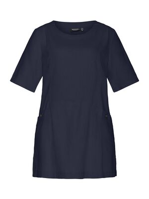 Signature a-linjainen tummansininen tunika lyhyellä hihalla