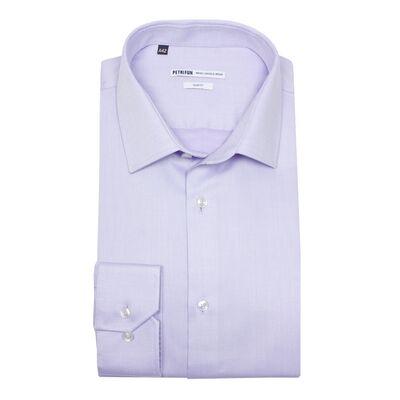 Petrifun vaaleanlila paita classic fit mitoituksella