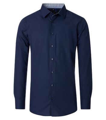 Venti tummansininen modern fit kauluspaita