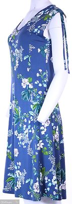 Lea H siniharmaa trikoo mekko