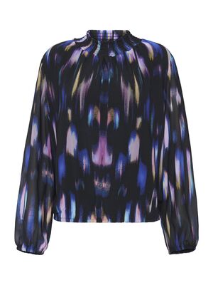 Signature värikäs sifonki pusero