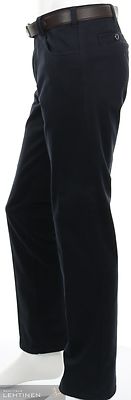 Meyer tummansiniset puuvillhousut