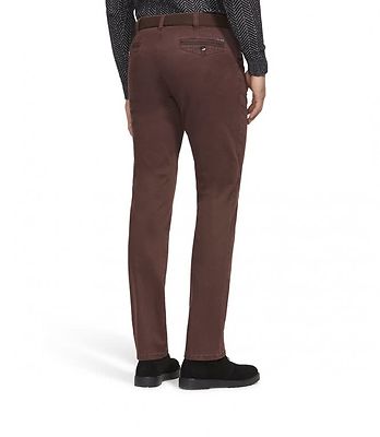 Meyer ruskea puuvillahousu