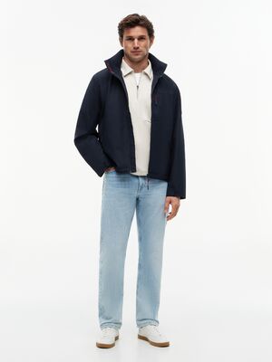 Tommy Hilfiger tummansininen pusakka
