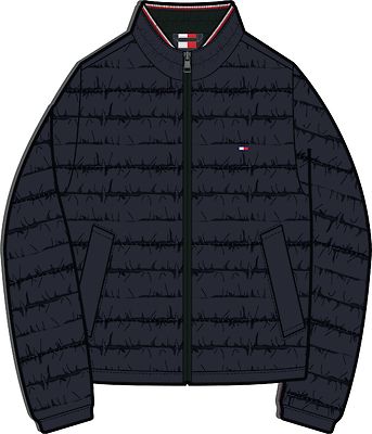 Tommy Hilfiger tummansininen kevytuntuvatakki