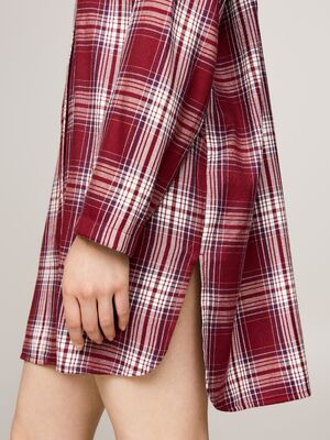 Tommy Hilfiger ruudullinen flanelli yöpaita