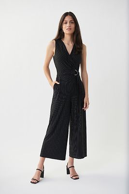 Joseph ribkoff musta raidallinen juhlahaalari