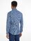 Tommy Hilfiger sinikuviollinen slim fit kauluspaita