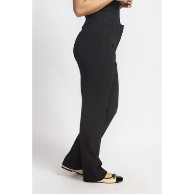 2-Biz mustat suorat housut