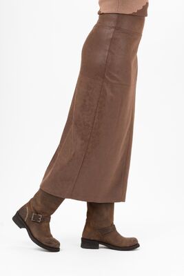 Capri Collection ruskea midimittainen hame
