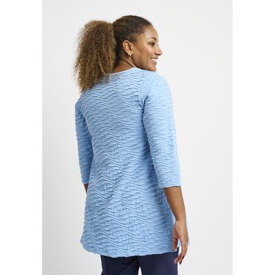 Pont Neuf vaaleansininen plus size tunika