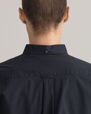 Gant musta pitkähihainen regular fit kauluspaita