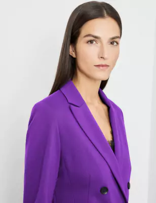 Gerry Weber lila lyhyenmallinen kaksinappinen bleiseri