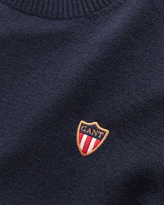 Gant tummansininen villaneule