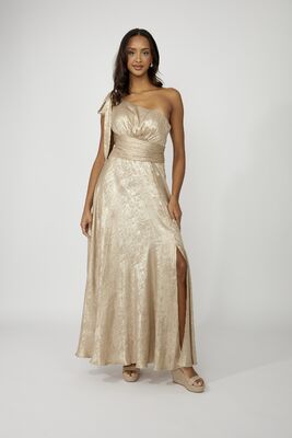 Frank Lyman upea kultainen juhlamekko