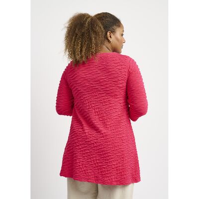 Pont Neuf pinkin sävyinen tunika plus size mitoituksella