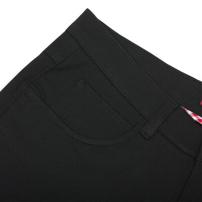 Petrifun Ellis joustavat mustat housut