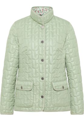 Lebek kääntötakki yksivärinen vaaleanvihreä kääntöpuoli kuviollinen