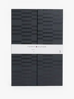 Tommy Hilfiger tummansiniset sukat 5kpl/paketti