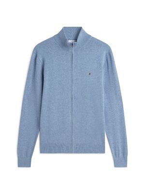 Tommy Hilfiger vaaleansininen puuvillaneuletakki