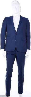 Turo sininen suora housu ruutukuosi