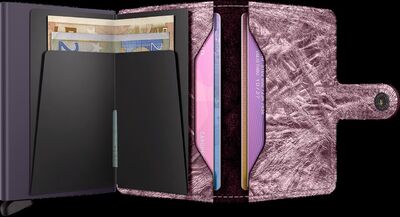 Secrid metallinhohto pinkki