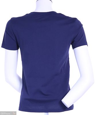 Gant tummansininen t-paita pyöreällä pääntiellä