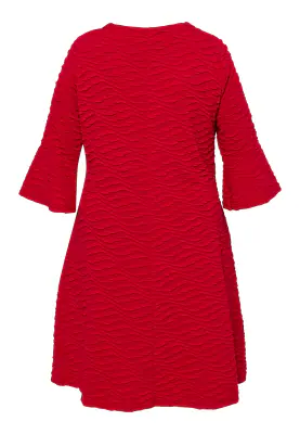 Pont Neuf kirkkaanpunainen mekko