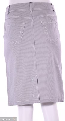 Gerry Weberin harmaa-valko raidallinen hame