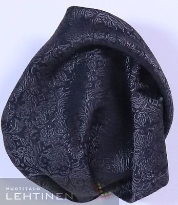 Tummansininen taskuliina