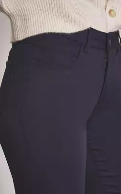 Parami celine asky tummansiniset kapealinjaiset housut