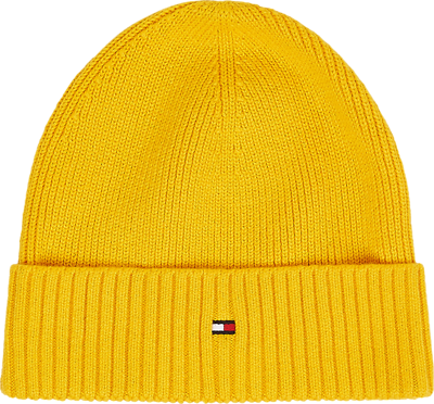 Tommy Hilfiger keltainen neulepipo