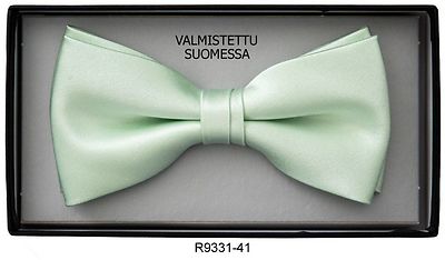 Matex  mintunvärinen rusetti + taskuliina