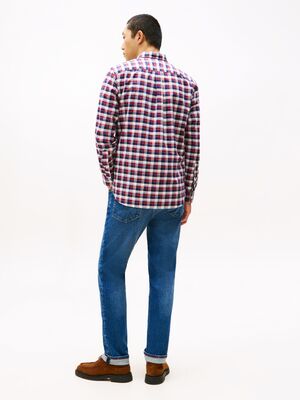 Tommy Hilfiger ruudullinen regular fit kauluspaita