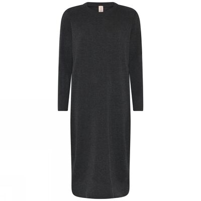 Skovhuus pitkä tummanharmaa neulemekko