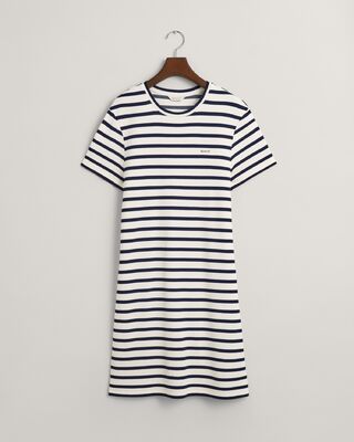 Gant sini-valkoinen raidallinen T-paitamekko