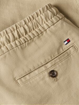 Tommy Hilfiger beiget pellavahousut