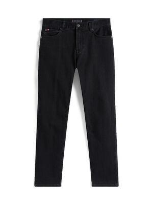 Tommy Hilfiger mustat straight fit farkut