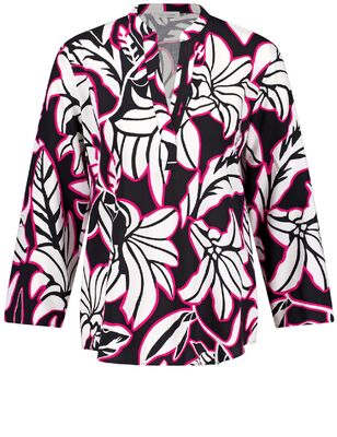 Gerry Weber pinkki kuviollinen viskoosi pusero