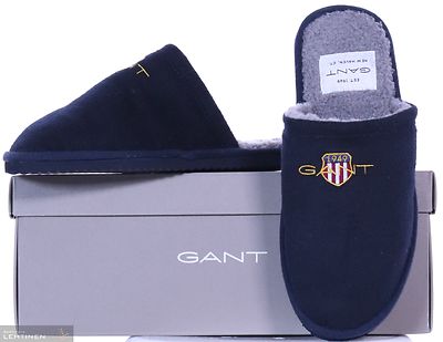 Gant tummansiniset villa flanelli aamutossut