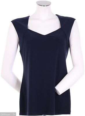 Picadillyn sininen joustava toppi, väljämalli