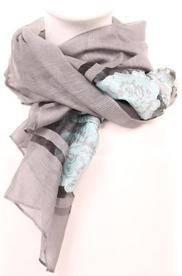 Veniz harmaa kaulahuivi