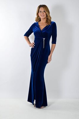 Frank Lyman upea sähkönsininen juhlapuku