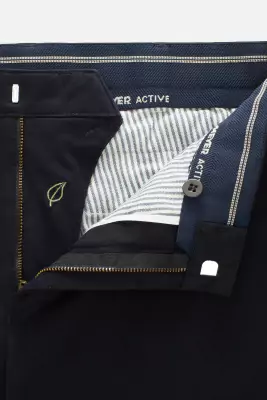 Meyer tummansiniset puuvilla housut