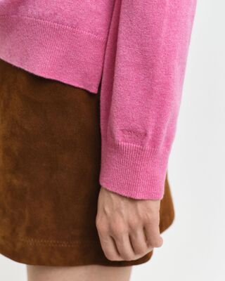 Gant karkki pinkki villaneule